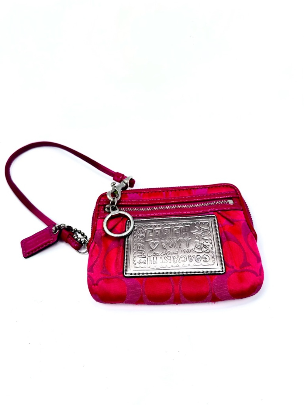 COACH POPPY Pink Wallet EUC